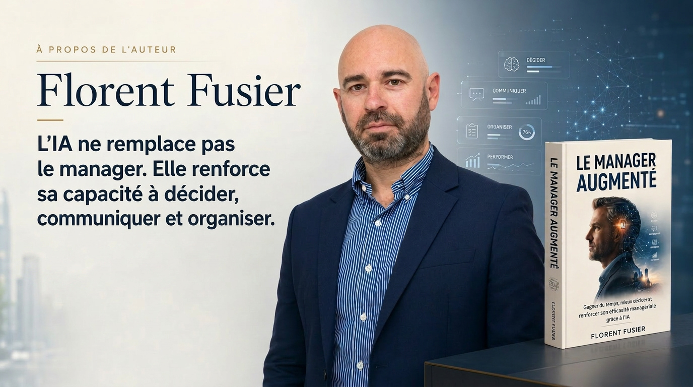 Florent Fusier, auteur du Manager Augmenté