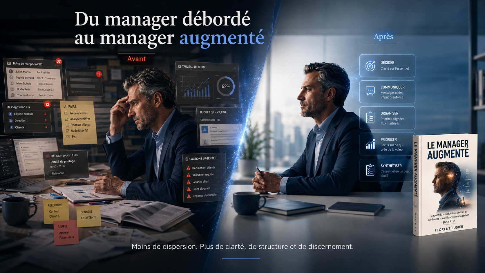 Avant / Après : du manager débordé au manager augmenté